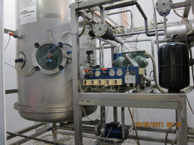 Destillieranlage Vakuumverdampfer 