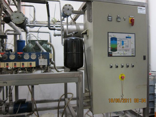 Vacuum evaporator Destillery Processing of process water