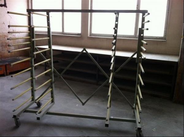 12 x rack trolleys (adjustable)