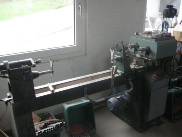 semi-automat. drilling- / inserting machine