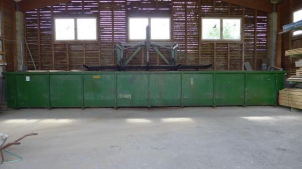 Holz-Traenkanlage Impraegnierbecken