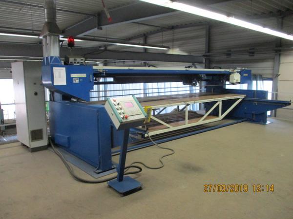 CNC Schleif- / Poliermaschine f. Blechtafeln