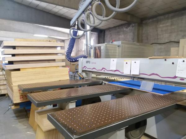 horiz. CNC Plattenaufteilsaege (4.300 mm)