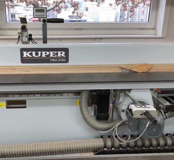 Veneer saw joining and fine cut