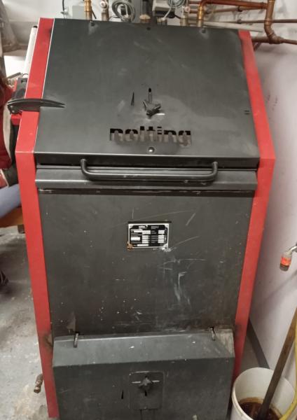 Heizkessel f. Spaene + Scheitholz (80 kW)