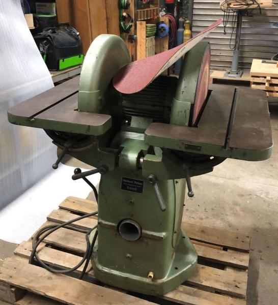 Twin Disc Sander