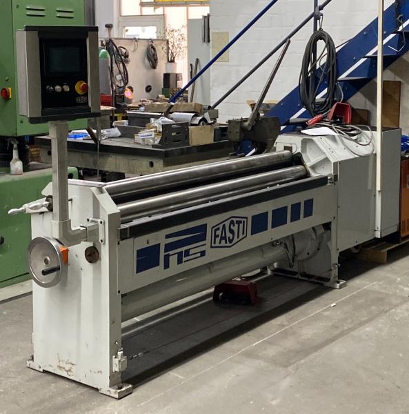 CNC 3 rolls plate bending machine (2.000 x 2 mm)
