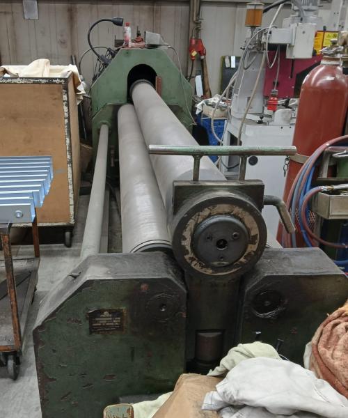 3-Walzen Rundbiegemaschine (3.000 x 6 mm)