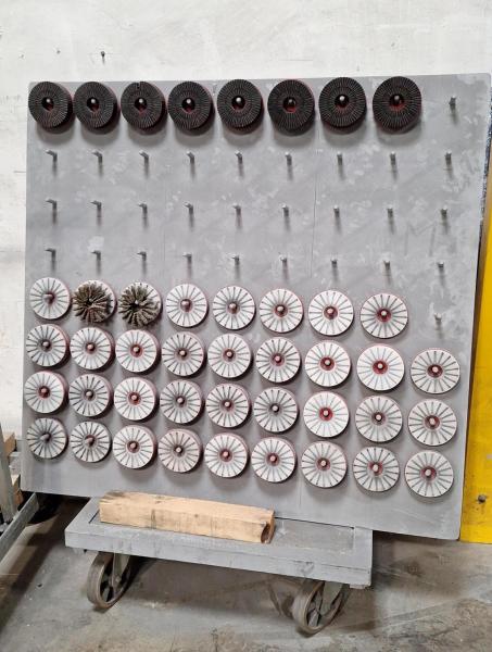 Blechentgratungsmaschine (trocken)