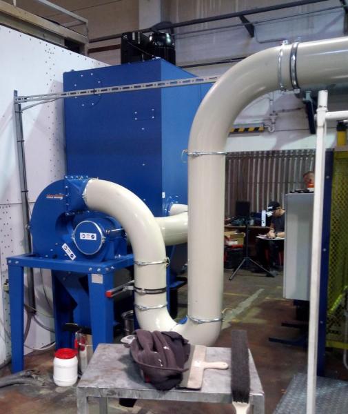 Blechentgratungsmaschine (trocken)