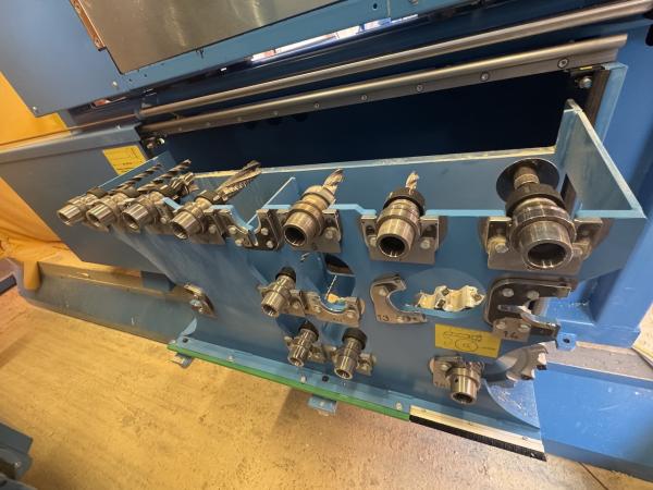 vollautomatische Abbundanlage