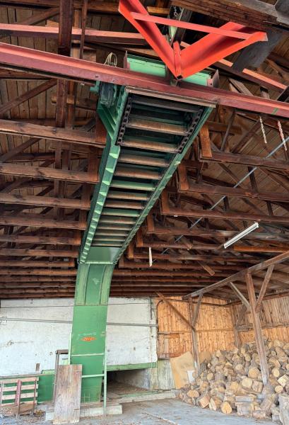 Kratzförderer S-förmig (14 m)