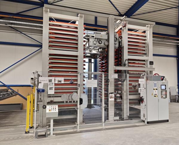 Blech-Lagersystem (Grossformat)