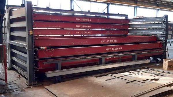 Blech-Lagersystem (Grossformat)