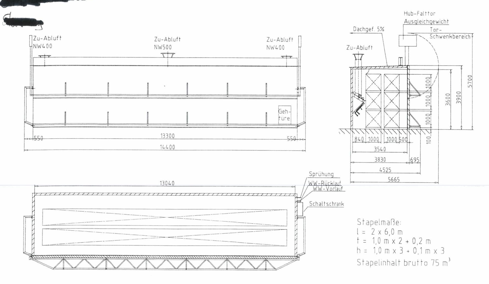Timber Drying Kiln (75 m³)